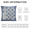 thumbnail image 5 of HENGT Moroccan Throw Pillow Cushion Cover, Old Style Inspired Mix of Moroccan in Modern Shades Artwork Print, Decorative Square Accent Pillow Case, 5 of 5