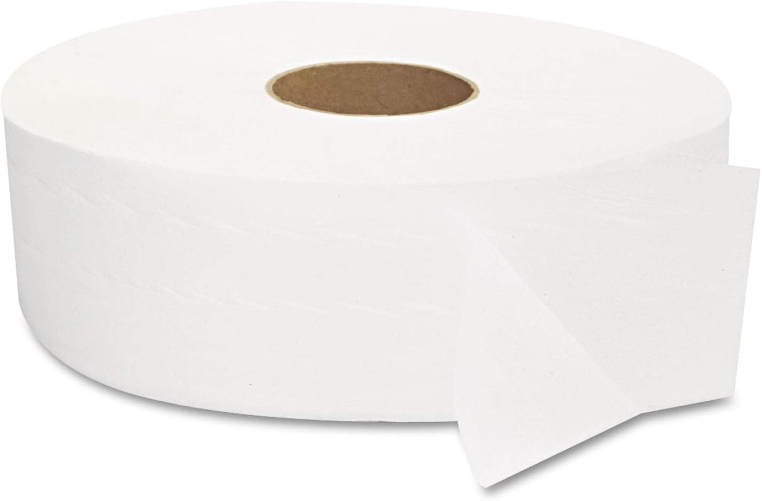 GEN 1513 JRT Jumbo Bath Tissue, Septic Safe, 2-Ply, White, 12-Inch Diameter, 6/Carton