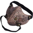 thumbnail image 1 of Máscara de Cuero LIUYMXG para cosplay media cara protección viento, 1 of 5