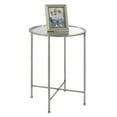 thumbnail image 2 of Convenience Concepts Gold Coast Julia Mirrored End Table, 2 of 3