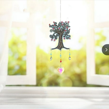 

LnjYIGJ Home Decor Christmas DIY Diamond Drawing Ornaments Cartoon Christmas Pendant Painting Decoration House Decoration Fall Decorations for Home