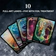 thumbnail image 7 of Magic the Gathering Trading Card Games Unsanctioned Box | 10 full-art basic land cards—5 foil and 5 non-foil |160 Cards, 7 of 7