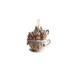 thumbnail image 2 of Barsme Snowy Christmas Cabin Christmas Hanging Ornament,Vintage Warm and Cozy Christmas House Hanging Ornament, Festive Tree Decoration For Bedroom Hallway Patio And Holiday Party Display, 2 of 5