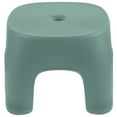 thumbnail image 3 of Miangastore 1PC Multi-use Plastic Stool Anti-slip Low Stool Shoes Wearing Stool Bathroom Small Stool for Home (Green), 3 of 8