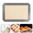 thumbnail image 2 of AOOOWER Professional Grades Silicone Baking Pad Heat Resistant Rectangular Macaron Design, 2 of 10