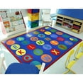 thumbnail image 2 of Alpha-Dots 7'8" x 10'9" area rug in color Multi, 2 of 6
