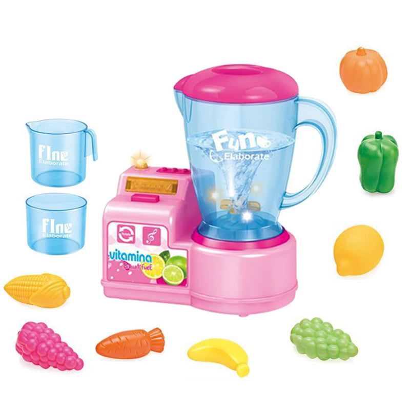 Kitchen Toy Mini Simulation Juicer Squeeze Fruits Tools Kids Pretend Play Toys 