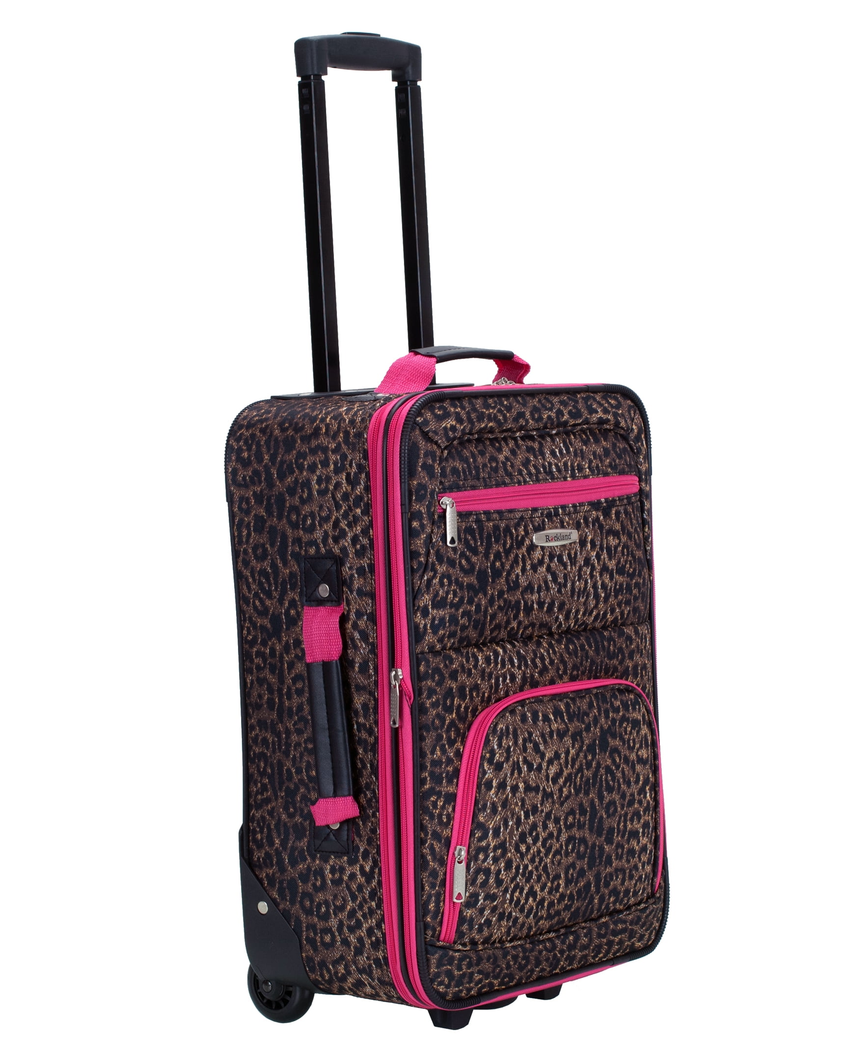 Rockland Luggage Spectra 3 Piece Softside Rolling Luggage Set