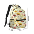 thumbnail image 2 of Salouo Heavy Equipment Print Laptop Backpack 16.5'' Daypack Carry On Backpack for Men Women Outdoor Bag Laptop Sleeve and Dual for Weekender/Business/Hiking-One Size, 2 of 6