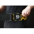 thumbnail image 6 of Bay Gear Co. Quick Locking Weight Lifting Belt, Adjustable Back Lumbar Support for Functional Fitness Strength Training, Core Exercise Workout Bodybuilding, Powerlifting, Deadlifts & Squats - Caution, 6 of 6