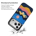 thumbnail image 2 of Geometric Sunset Landscape Leather Wallet Case for iPhone 17 Wallet Case Card Holder Flip, 2 of 8
