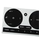 thumbnail image 3 of Car Radio Stereo Worn Peeling Button Repair Kit Decals Stickers For Fiat 500 2011-16 PVC Matte Black Automobiles Decoration, 3 of 5