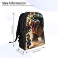 thumbnail image 2 of Super Mario Backpack, Large Capacity Travel Bookbag, Durable Water-Resistant Laptop Backpack For Work, College, And Daily Use, 16.1x11.8x6.5 Inch, 2 of 8