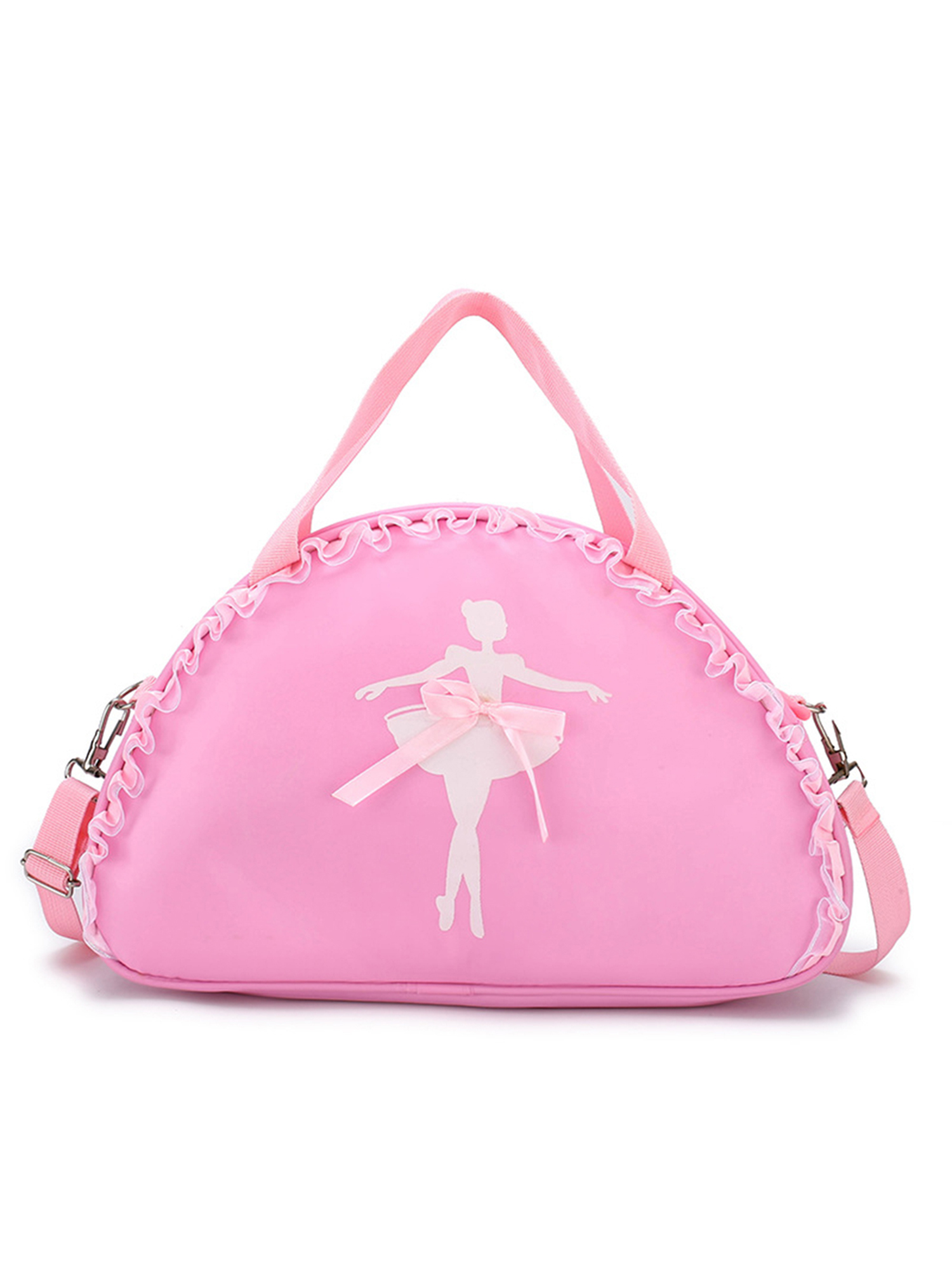 UKAP Kids Ballet Bags Top Handle Crossbody Dance Pouch Large Capacity