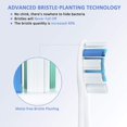 thumbnail image 3 of Mistayd Replacement Toothbrush Heads Compatible with Philips Toothbrush, 8 Pack Brush Heads Fit for Gum Health, , , + and (Sensitive), 3 of 5