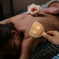 thumbnail image 2 of MasteelfCA 1pc Cup Shaped Massager Cupping Therapy Device Body Care Tool (Wood Color), 2 of 7