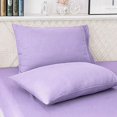 thumbnail image 2 of Mejoroom Full Size Sheet Set,Extra Soft Luxury Brushed Microfiber 1800 Bedding Sheets with 16 Inch Deep Pocket - Breathable Wrinkle Fade Stain Resistant Hypoallergenic - 4 Piece (Full,Violet), 2 of 5