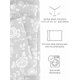 thumbnail image 4 of Juego de Sábanas Antiarrugas Ultrasuaves y Transpirables: Rosa de Granja Gris Claro para Ropa de Cama Tamaño Queen de Comfort Canopy, 4 of 10