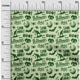 thumbnail image 2 of oneOone Cotton Poplin Mint Green Fabric Halloween Diy Clothing Quilting Fabric Print Fabric By Yard 42 Inch Wide, 2 of 4