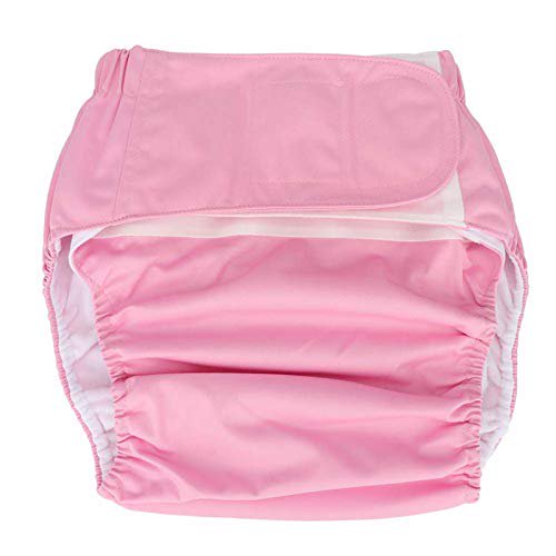 HLONK Couche en Tissu Douce pour Adultes Réutilisable pour Incontinence chez les Personnes Âgées, Couches sous-Vêtements avec Absorption Maximale pour Hommes Ou Femmes
