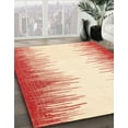 thumbnail image 2 of Ahgly Company Indoor Rectangle Abstract Bright Orange Solid Area Rugs, 2' x 5', 2 of 6