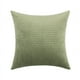 thumbnail image 1 of Granjero Gordo Funda de almohada decorativa de 18 x 18 pulgadas, estilo rústico, moderna, para sofá, sala de estar, color verde, 1 of 3