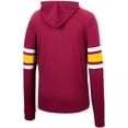 thumbnail image 3 of Men's Colosseum Maroon Arizona State Sun Devils Lebowski Hoodie Long Sleeve T-Shirt, 3 of 3