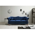 thumbnail image 5 of Uspridefurniture Carbon Classic Nail - head Chesterfield 2 Piece Living Room Set Blue, 5 of 5