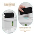 thumbnail image 5 of Plastic Tissue Box Wall-Mounted Tissue Storage Holder for Storage, 5 of 5
