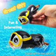 thumbnail image 4 of Baby bath water toy - Monkey Bath Toys for Toddlers and Kids 1-3 2-4 3-5, blue Backstroke Monkey Wind Up, Novelty Wind Up Bath and Floating Pool Toys for Babies 0-6 6-12 Months, 4 of 5