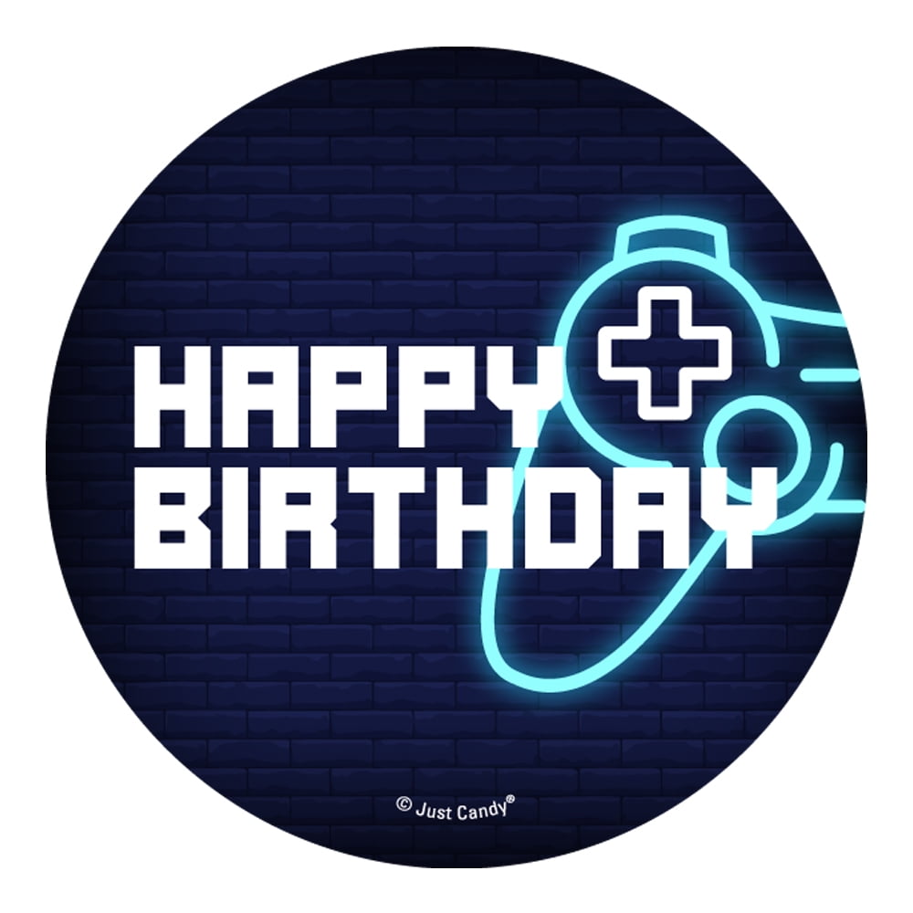 GCKAROTO 13th Birthday Gift Bags - 12 Pack Video Game Themed Party Favors, Blue, 5.1 X 2.8 X 7.9 Inches