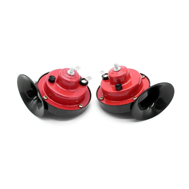 Electric Snail Horn High and Low Tone Horns Car Motorcycle Air Horn