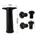 thumbnail image 2 of Wine Lover's Gift Set Wine Saver Pump with Vacuum Bottle Stoppers, 2 of 5