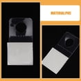 thumbnail image 3 of Clear Self Adhesive Hanging Tabs with Durable PVC Material for Kitchen Bathroom Office 250pcs, 3 of 9