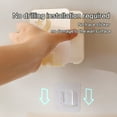 thumbnail image 6 of 1Pcs Toothbrush Holder Set Without Punching Household Mouthwash Cup Brushing Cup Wall-Mounted Toothbrush and Toothpaste Storage Rack Bathroom Storage Box, 6 of 9
