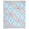 thumbnail image 2 of SAFAVIEH Saffron Franklin Geometric Area Rug, Blue/Aqua, 8' x 10', 2 of 6