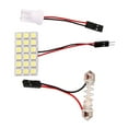 thumbnail image 2 of T10 5050 18-SMD LED Panel Car Interior Dome Light Adapter-, 2 of 6
