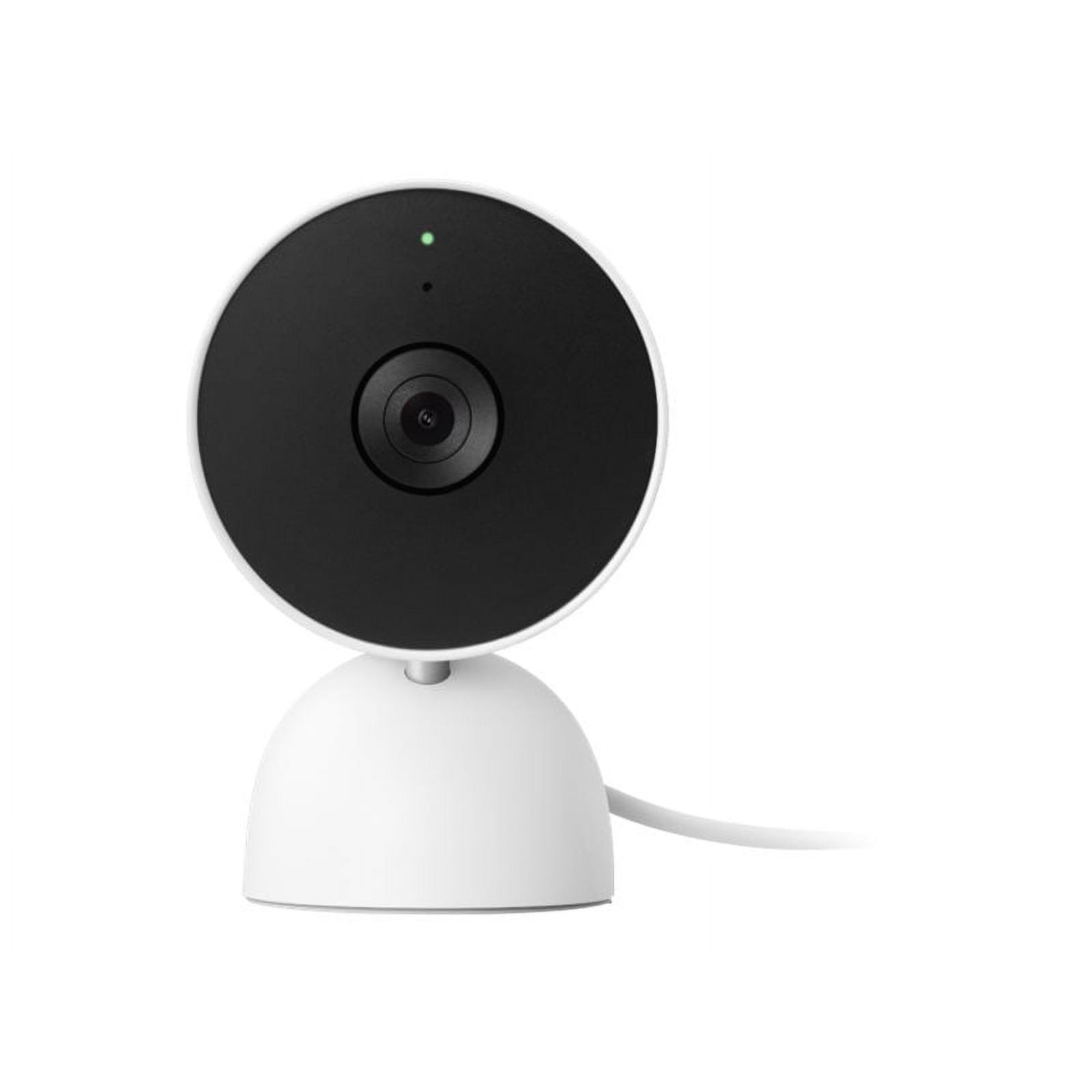 Google Nest Cam (Indoor, Wired) - Security Camera - Snow