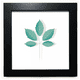 thumbnail image 1 of Mesa de pared con marco cuadrado negro, 1 of 4