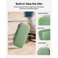 thumbnail image 7 of Belkin Travel Case for Nintendo Switch 2 – Hard Shell, Soft Interior, Game Card Pocket, AirTag Holder – Lightweight & Protective Gaming Bag – Sage, 7 of 7