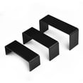 thumbnail image 1 of MYG 3Pcs/set Acrylic Display Stand Black, Jewelry Showcase Storage Rack Shelf Holder,Thickness 0.12in, 1 of 7