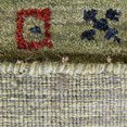 thumbnail image 6 of Rugsotic Carpets Handmade Rugs Hand Knotted Loom Rectangle 6'x9' Green Wool for Indoor Use, 6 of 10