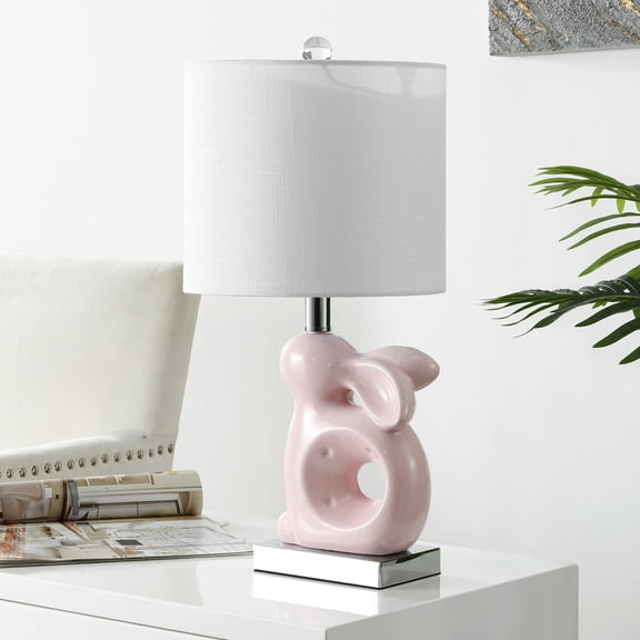 Safavieh SAFAVIEH Ruby Rabbit Lamp | Pink |