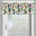thumbnail image 4 of Ambesonne Floral Valance & Curtain, Blooms Beauty, 55"x24", Multicolor, 4 of 6