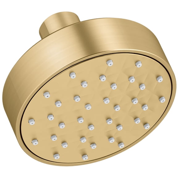 Kohler K-72417 Awaken G90 1.75 GPM Single Function Shower Head - Vibrant Brushed Moderne