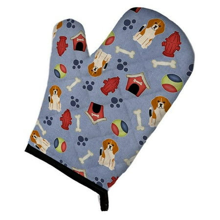 

Dog House Collection Beagle Tricolor Oven Mitt