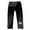 O-Black1348, variant on Toddler Girls Small Pattern Ruffles Leggings Waist Loose Casual Pants For 1 To Thick Tights Soft Dailywear For Child