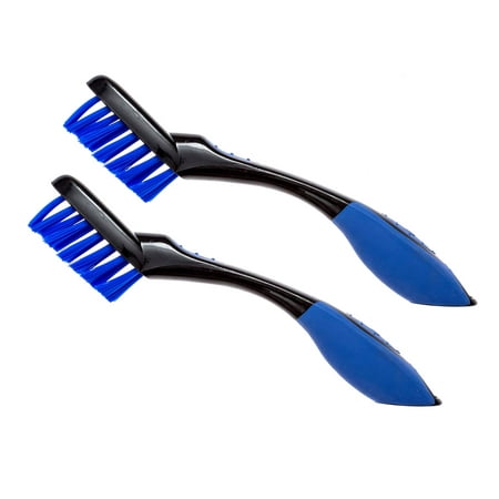 1st Place Products Deep Cleaning Multipurpose 2 Piece Brush Set - Great for Tile, Grout, Bathroom, Kitchen, Automotive &