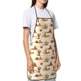 thumbnail image 4 of Fuzoiu Tropical Desert Print Kitchen Cooking Aprons,Kitchen Cooking BBQ Aprons,Chef Apron with 2 Pockets for Men Women,Art Aprons for Painting Pottery Ceramics, 4 of 7