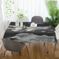 thumbnail image 3 of Yayeee Tablecloths 60" x 120" Rectangle Wrinkle Resistant Party Table Cover, Space Earth, 3 of 8
